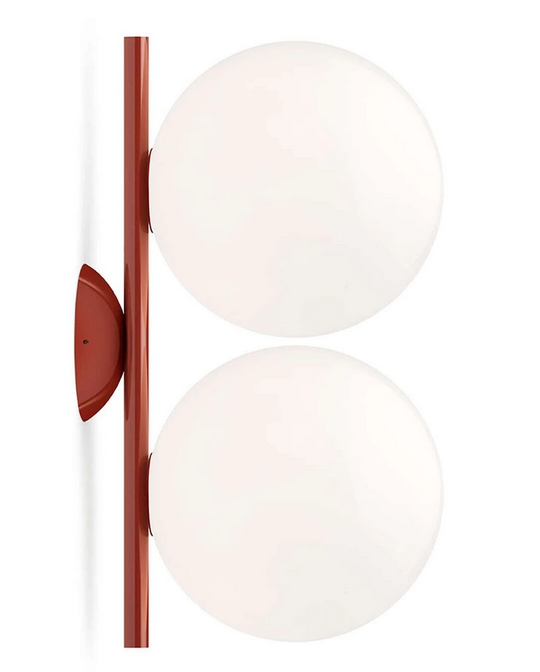 Flos IC C/W1 DOUBLE ROSSA